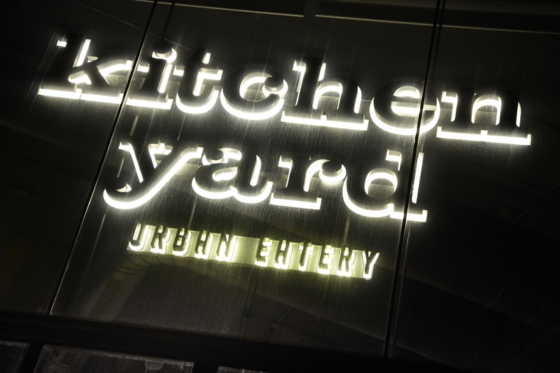 Kitchen Yard on Saturday Night